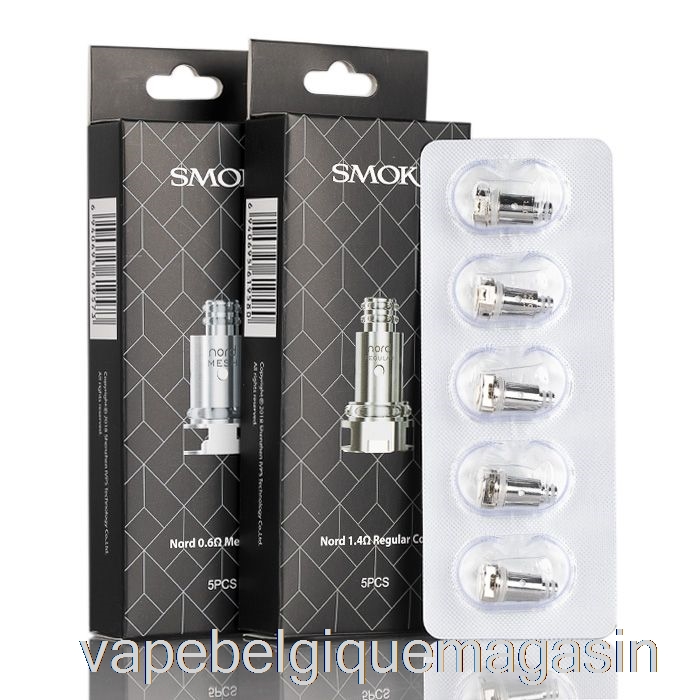 Vape Belgique Smok Nord Bobines De Remplacement Bobines En Céramique 1.4ohm Nord